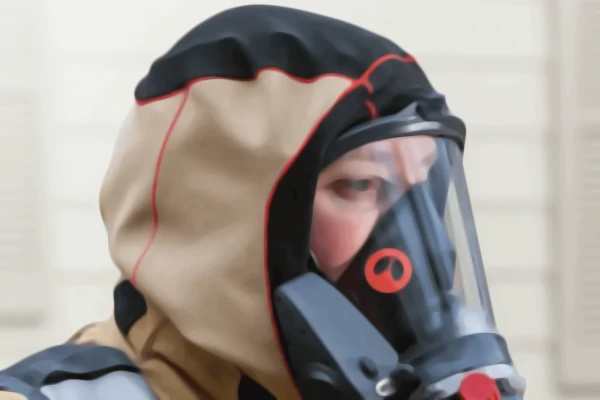 Particulate Resistant Hood for Fire Fighter