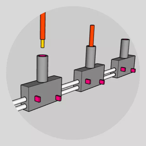 Weaving EL Wire